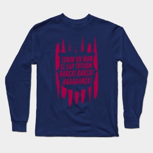 FC Barcelona (Català) Football Fan Collection Long Sleeve T-Shirt